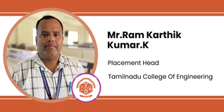 Tamilnadu College Of Engineering, Placement Head: Mr.Ram Karthik Kumar.K Interview